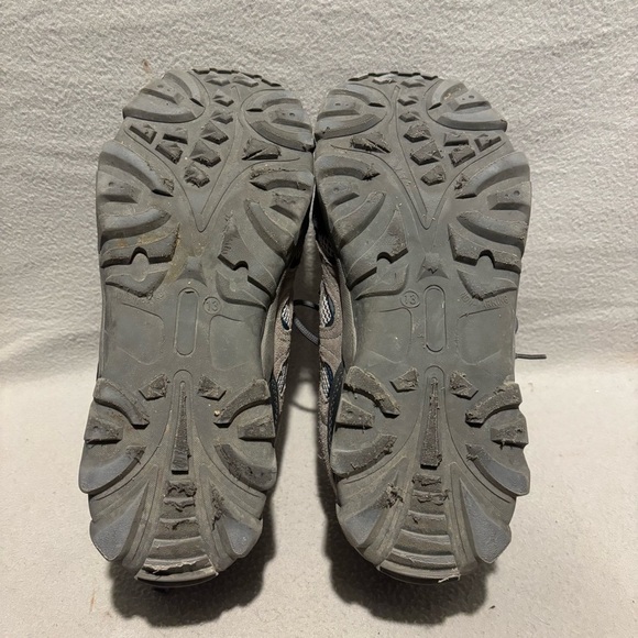 Ozark Trail Mens Grey vented low hiking sneakers size 13 - Picture 5 of 7